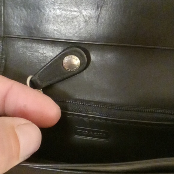 Coach Black Leather Wallet - Picture 7 of 8